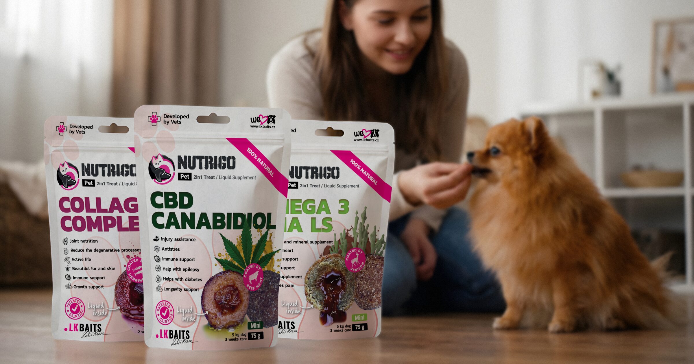 LK Baits NUTRIGO — ласощі для собак